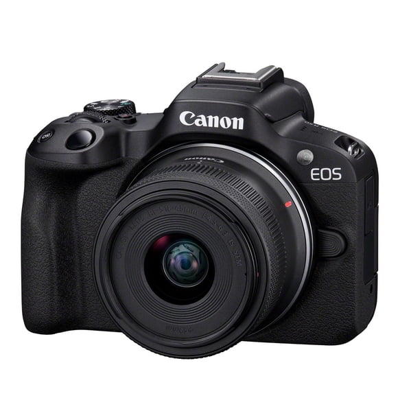 Cámara Mirrorless Canon EOS R50 Kit RF-S 18-45mm F4.5-6.3 IS STM - Negro