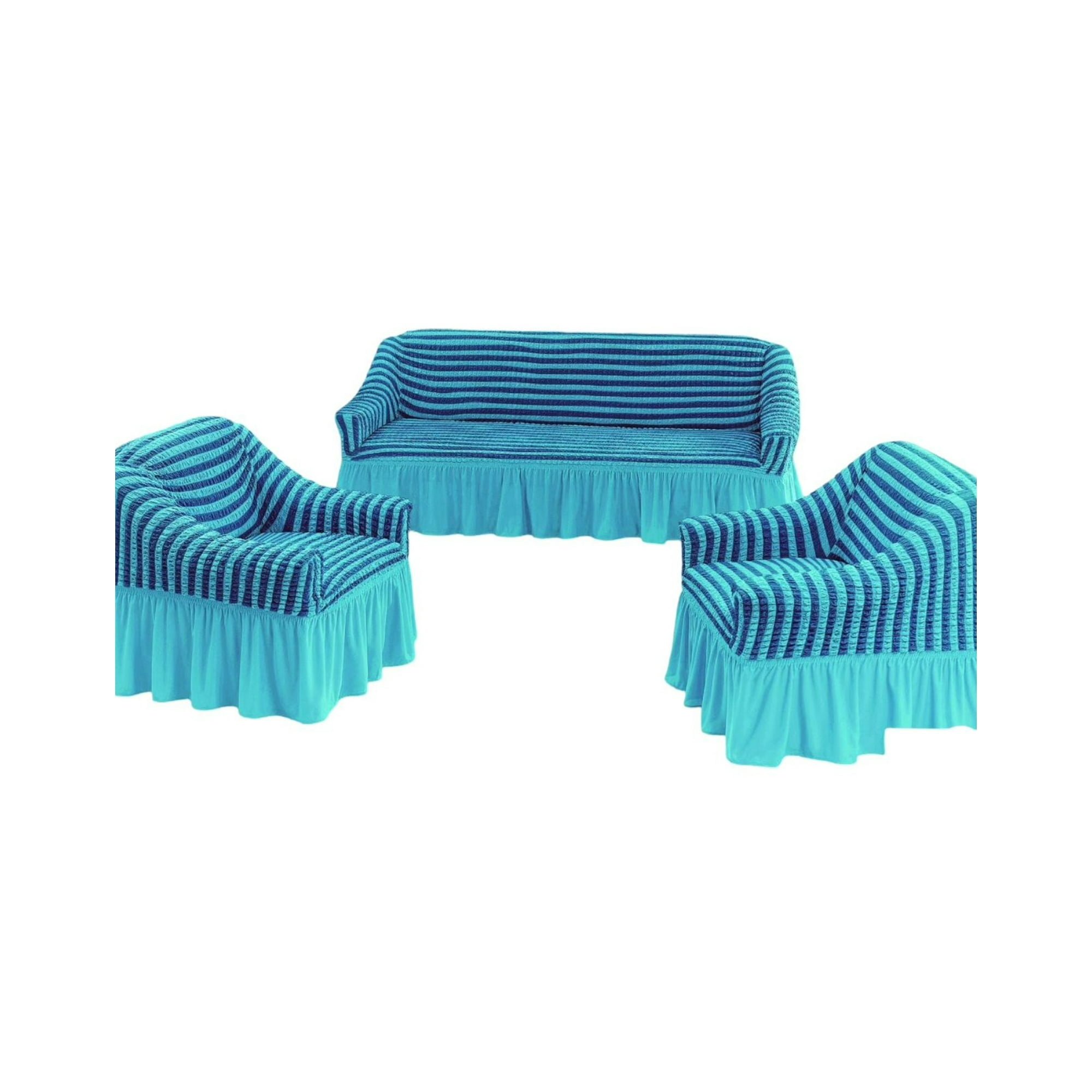 Genérico - Set De Fundas Turkas Texturizadas 3+1+1 D6.2