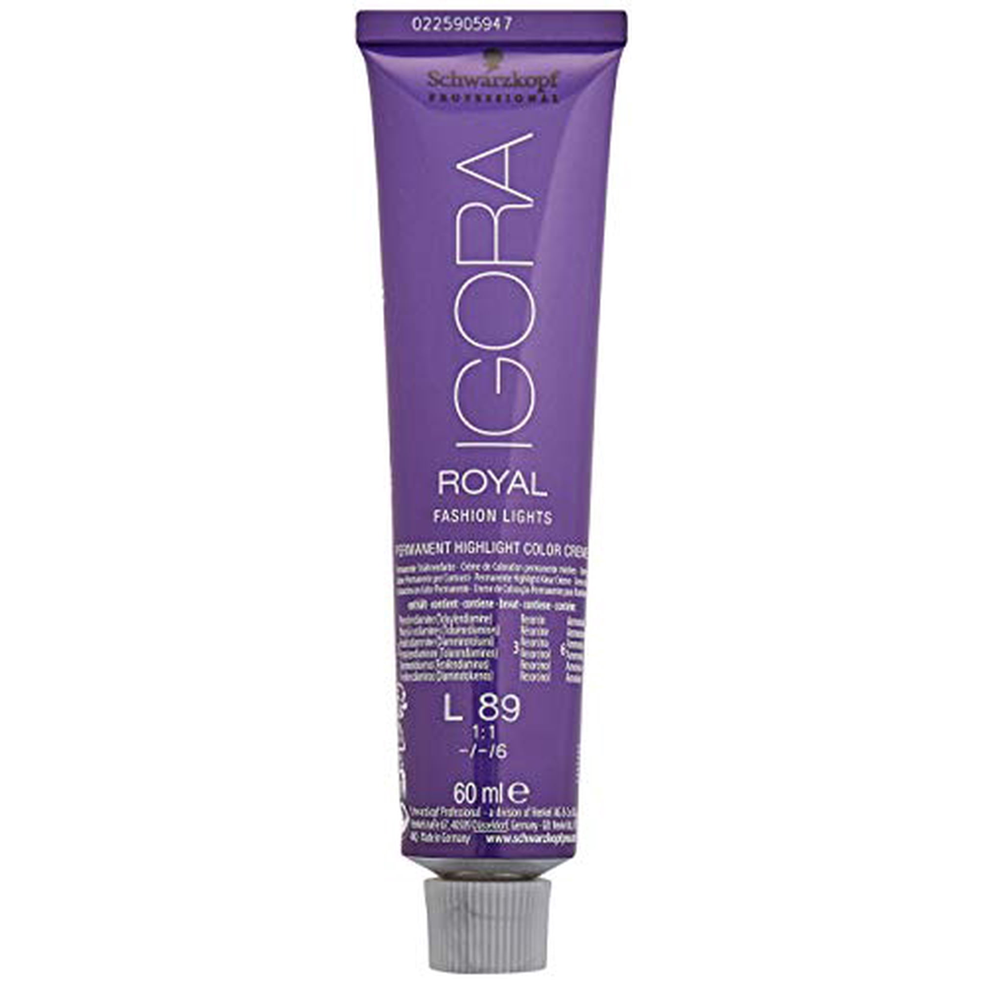 Tinte Para El Cabello Schwarzkopf Igora Royal Fashion Lights L89 60 Ml tinte-para-el-cabello-schwarzkopf-igora-royal-fashion-lights-l89-60-ml