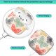 thumbnail image 2 of Estuche suave con llavero vintage mariposa para AirPod 4 – LienWex, 2 of 6