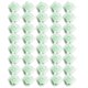 thumbnail image 3 of 50 piezas de malla de espuma artificial rosa cabezas de flores para boda 4cm verde claro, 3 of 3