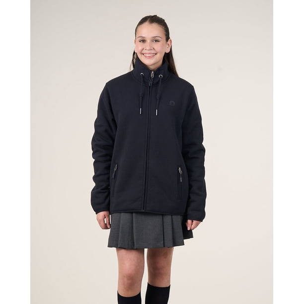 Poleron Escolar niña Franela cierre SP29 (S-XL) POLEMIC | Lider