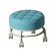 thumbnail image 3 of Taburete De Pedicura Pequeño, Resistente Y Fácil De Mover, Con Asiento Bajo Y Ruedas, Para Salones De Oficina, 3 of 5