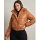 thumbnail image 1 of Chaqueta Premium Ecocuero Camel Soporte y Calor Pro - EBS5127, 1 of 12