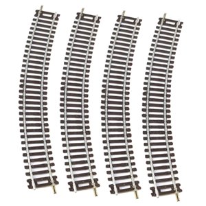 Bothyi - 4 Piezas De Vías De Ferrocarril A Escala Ho Para Bricolaje, Escenas De Cumpleaños 1:87