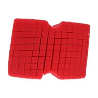 Magideal - Esponja De Pva, Esponja De Limpieza Para El Hogar Del Automóvil, Accesorios De Limpieza De Automóviles Que Absorben Agua Suave Y Fuerte Para Bañera De Rojo