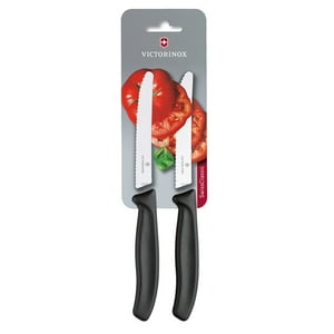 Victorinox - Cuchillo Verdura Swiss Classic Negro11Cm