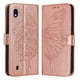 thumbnail image 5 of Funda cartera mariposa para Samsung Galaxy A10 con soporte y ranuras para tarjetas Oro rosa, 5 of 5
