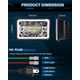 thumbnail image 5 of Faros LED CO LIGHT 4x6 pulgadas, 4 unidades, haz alto/bajo, 5 of 8