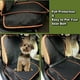thumbnail image 3 of funda Protectora Para Autos, Cubre Asiento Para Mascotas negro borde damasco, 3 of 3