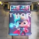thumbnail image 3 of Super Hero Adventures Avengers Heroes Amigos 3 Piece Bedding Set Features Captain America, Hulk, , Bed Sheets, 3 of 5