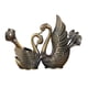 thumbnail image 2 of Soporte Para Cucharas De Postre De Frutas Con 6 Tenedores Y 6 Cucharas Soporte Con Base De Cisne Bronce, 2 of 5