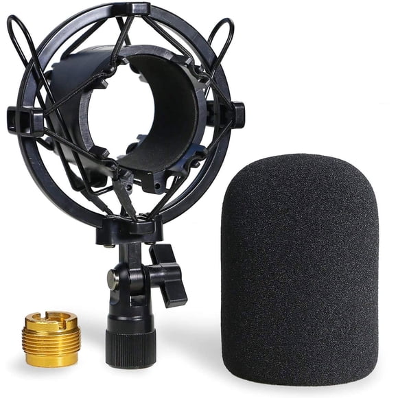 Soporte amortiguador con filtro antipop para Audio Technica AT2020