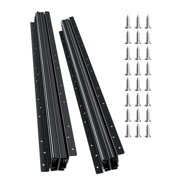 Diapositivas VEVOR para cajones, bajo encimera, resistentes, 260 libras, 16 cm, 60 cm