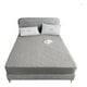 thumbnail image 1 of Cubre Colchón 2 Plazas Impermeable Protector Gris, 1 of 2