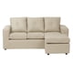 thumbnail image 3 of Seccional Emanuel Cuero Sintetico Pu Beige, 3 of 6