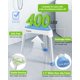 thumbnail image 2 of Silla de ducha FULLOT triangular que ahorra espacio 400 libras, 2 of 9
