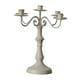 thumbnail image 4 of Candelabro Con Brazos Candelabro Para Fiesta Dormitorio Decoración Del Hogar 5 Brazos Blanco, 4 of 5