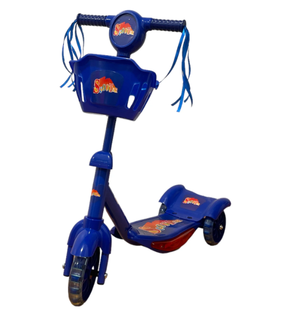 Genérico - Scooter Musical Con Luz Azul