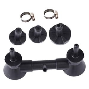 Bothyi - Doble Explosión Botella Fregadero Lavadora Botella Rinser Pub Herramientas 2 Cabezas Para El Hogar