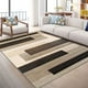 thumbnail image 1 of Alfombra pequeña 160x200 marrón Tetris wym Moderno, 1 of 3