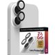 thumbnail image 1 of ZAGG Protector de Lente para Cámara iPhone 16/17 Vidrio Elite Plateado, 1 of 7