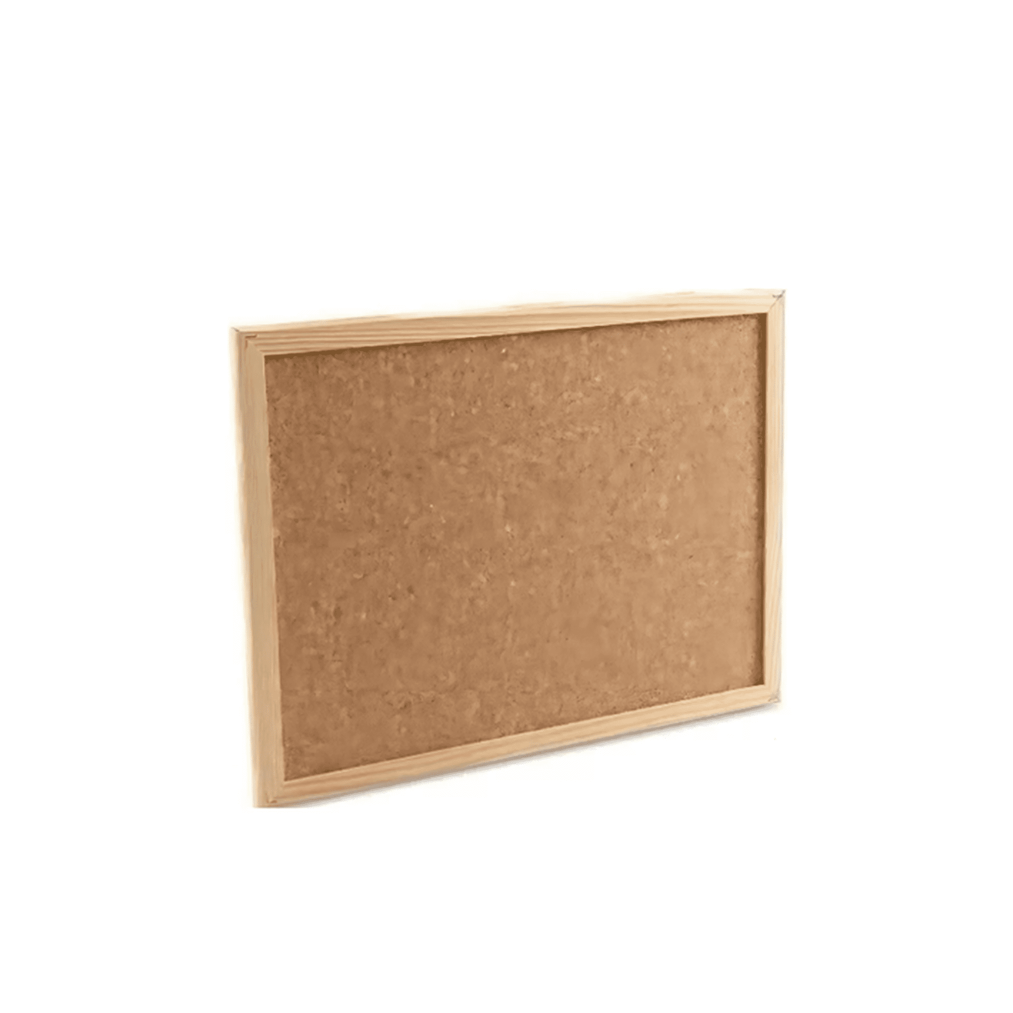 Genérico - Pizarra Corcho 60x90 Marco Madera Café