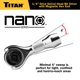 thumbnail image 3 of Cabezal giratorio Ratchet Titan 11340 de 1/4 pulgadas con transmisión de 1/4 pulgadas y 90 dientes, 3 of 7