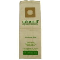 Bissell - Bolsa Para Aspiradora Commercial Bg 44 Para Bg101H (Paquete De 4)