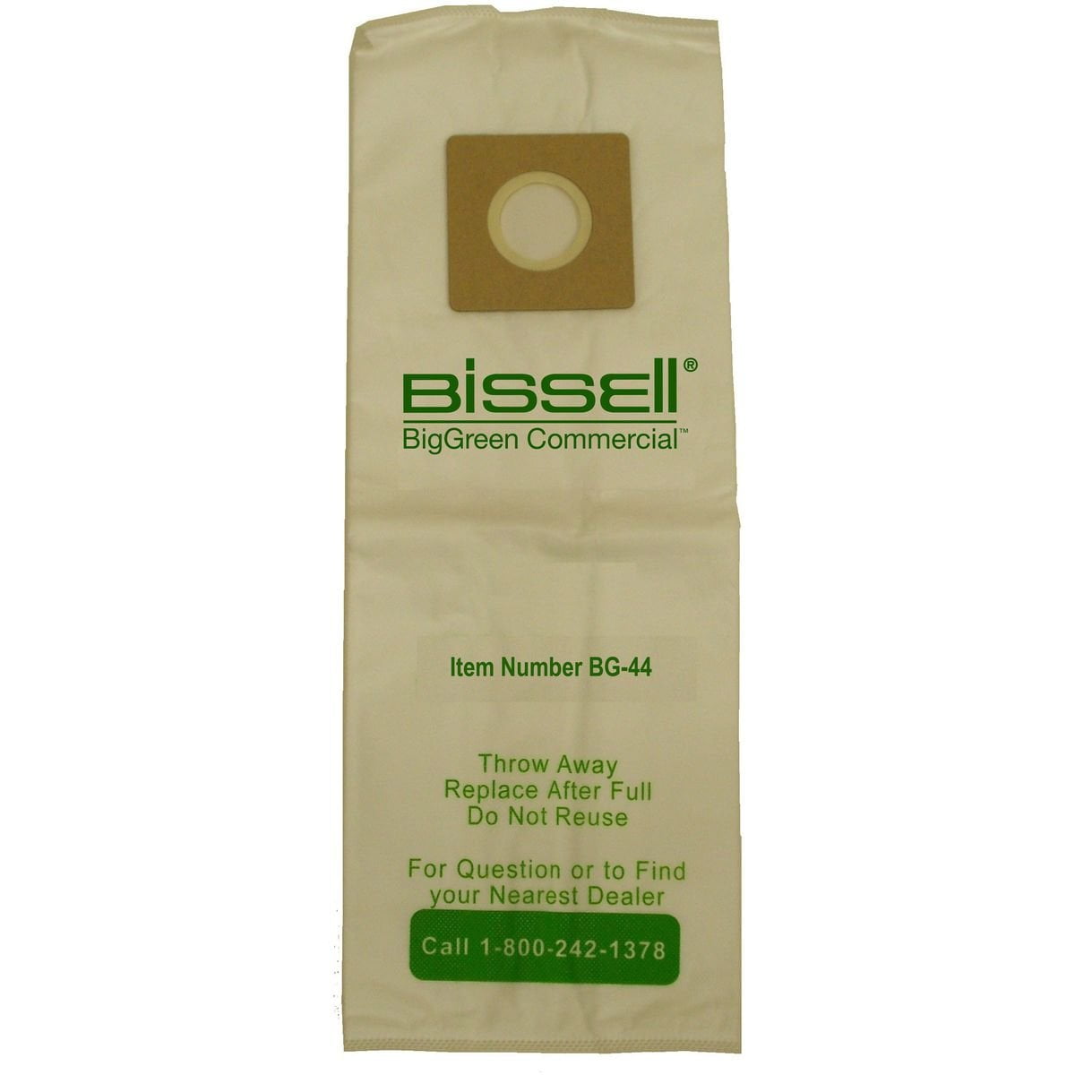 Bolsa Para Aspiradora Bissell Commercial Bg-44 Para Bg101h (paquete De 4)