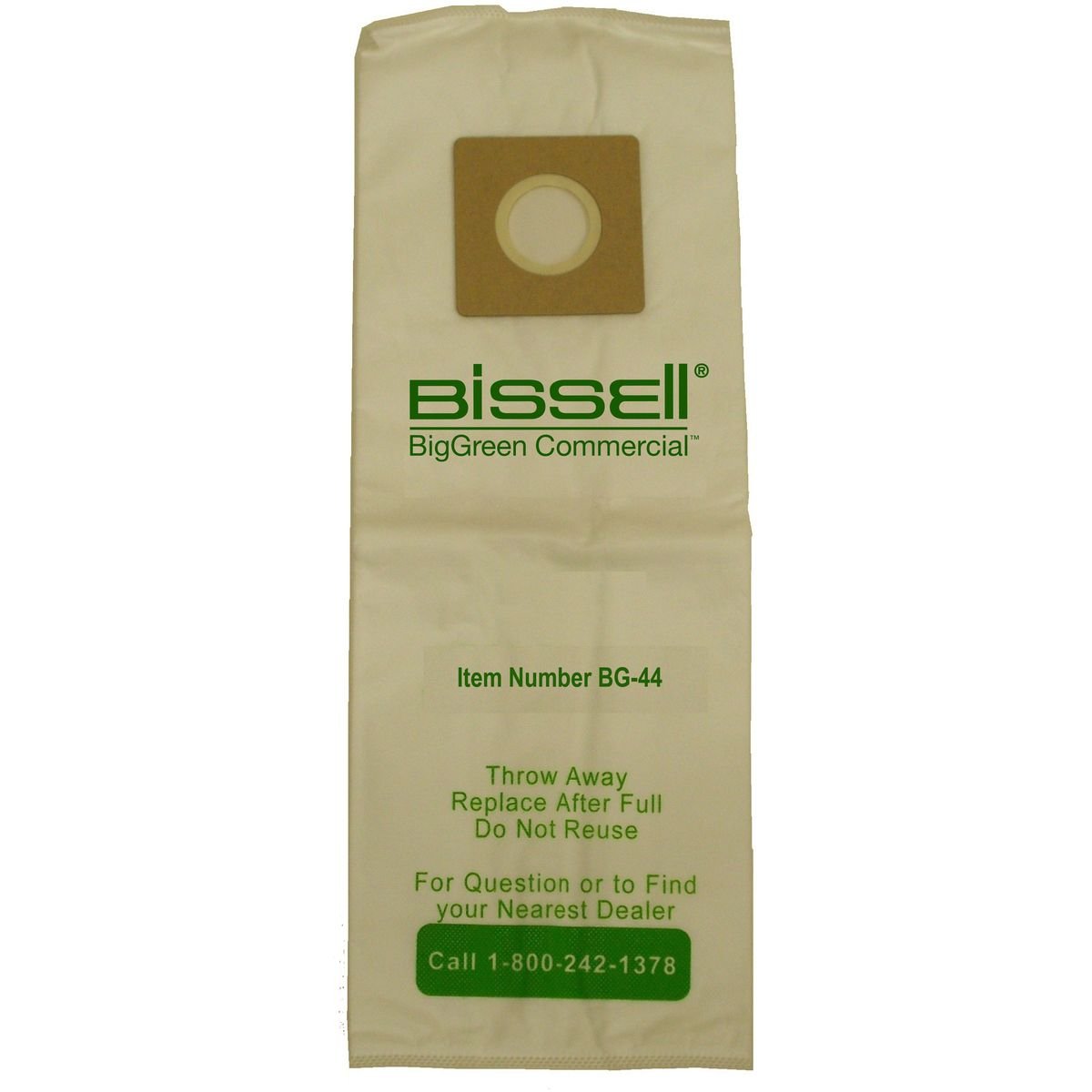 Bissell - Bolsa Para Aspiradora Commercial Bg 44 Para Bg101H (Paquete De 4)