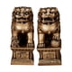 thumbnail image 2 of Estatua De León De Resina Creativa, Decoración China De Feng Shui Para El Hogar, Estantería, Oficina, Bronce, 2 of 3
