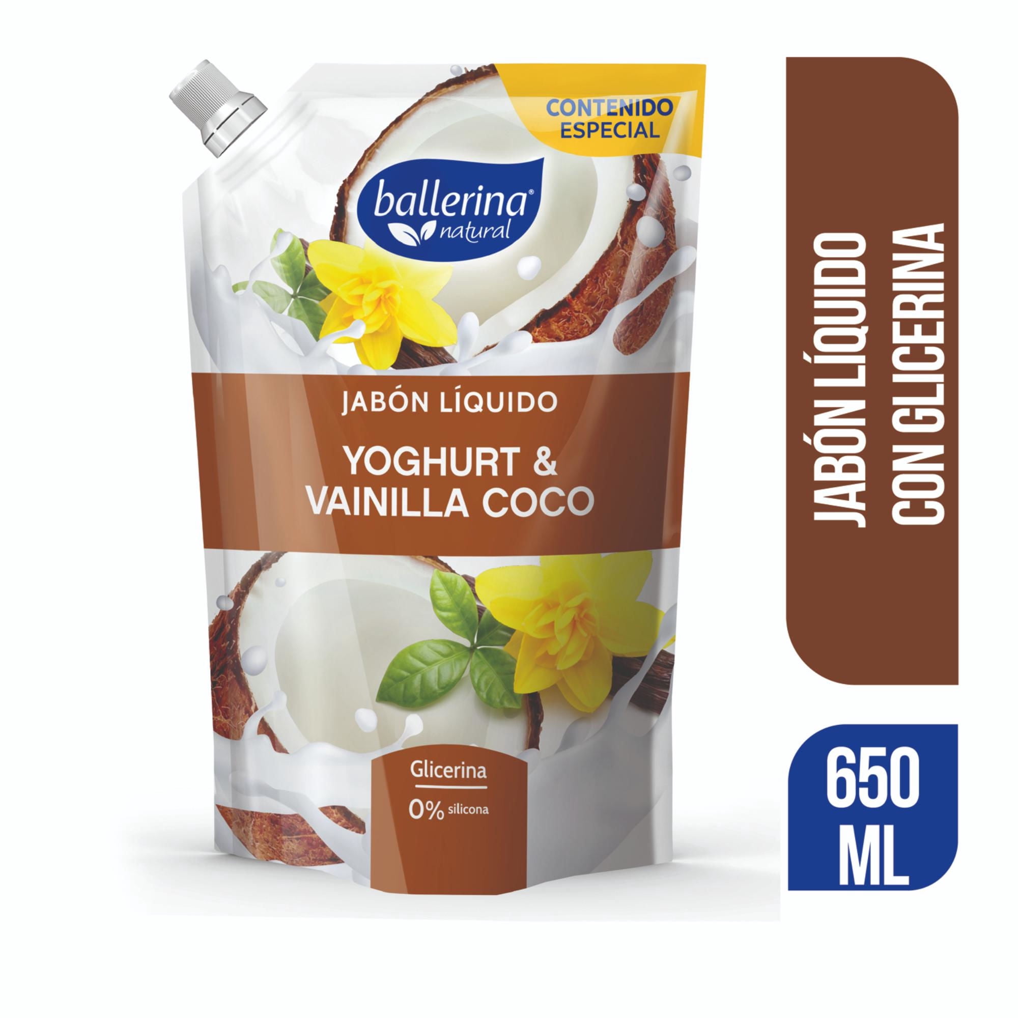 Jabon Liquido Yoghurt & Vainilla Coco, 650 ml