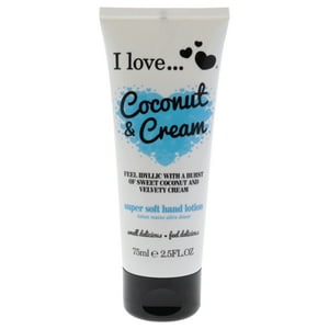 I Love Cosmetics - Loción De Manos Súper Suave - Coco Y Crema De Para Mujer - Loción