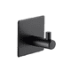 thumbnail image 1 of Ganchos adhesivos colgador perchero baño cocina acero inoxidable negro, 1 of 3