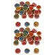 thumbnail image 1 of 60 Piezas Redondas Arpaciador Plano Perlas De Porcelana Cerámica De Cerámica Para La Fabricación De Joyas, 1 of 5
