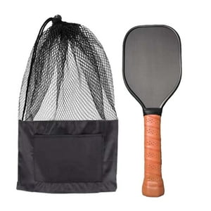 Genérico - Pala De Pickleball Fácil De Transportar, Raqueta De Pickleball Para Practicar Deportes En Interiores, Color Marrón, 1 Unidad