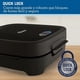 thumbnail image 4 of Sandwichera Oster® Compacta Con Platos Hondos Ckstsm400 Color Negro Sandwichero Grill Asador, 4 of 7