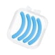 thumbnail image 4 of 4x Recambios Para Rizador De Pestañas Durable Fácil De Instalar Herramientas De Maquillaje Suaves Portátiles Azul, 4 of 5