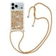thumbnail image 1 of Funda FOXDOCK para iPhone 17 Pro Max con Cuerda Ajustable, Brillo Líquido, Protección Antigolpes y Lente – Ideal para Regalo, 1 of 6