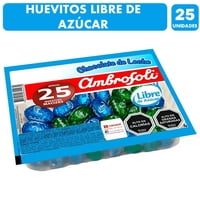 Bandeja Huevitos Sin Azúcar Pascua 117 G Ambrosoli