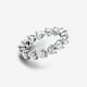thumbnail image 2 of Anillo Pandora Banda de Corazones Claros con Caja de Regalo Talla 8.5, 2 of 5