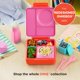 thumbnail image 5 of Botella Omie OmieBox de silicona, 260 ml, antigoteo, color rosa, 5 of 5