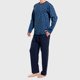thumbnail image 1 of Pijama Largo Algodón Multicolor Talla S, 1 of 3