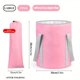 thumbnail image 1 of Relax and Refresh Anywhere with our Collapsible Foot Bath Basin - Portable, Washable, and Stylish! Perfect for Traveling, Camping, and Outdoor Activities. Available in Pink, Blue, and Grey. Best Gifts, 1 of 5