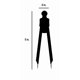 thumbnail image 4 of Juego de Calibrador y Regla EKG Scrubsmart, 4 of 4