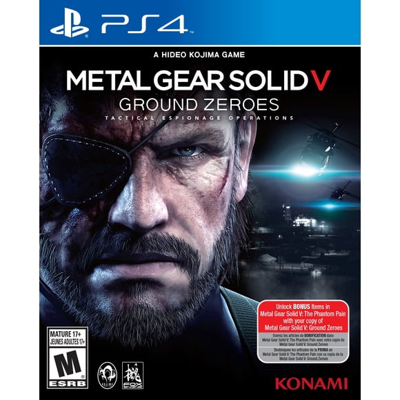 Videojuego Konami Metal Gear Solid V: Ground Zeroes para PS4