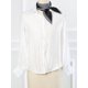 thumbnail image 5 of INSPIRA CHIC 70cm Mujeres Pañuelos Cuadrados con Estampado de Rayas Pañuelo de Cuello Pañuelo para el Cuello Diadema 27.56*27.56'' Blanco y Negro, 5 of 5