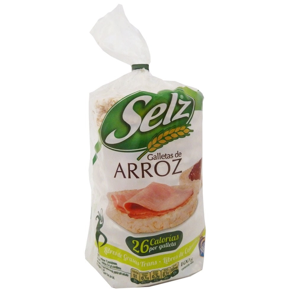 Galleta De Arroz Bolsa 100 g Selz