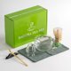 thumbnail image 1 of Juego de té japonés DWEHIXBUY, cuenco para batir matcha, 7 unidades, vidrio blanco, 1 of 7